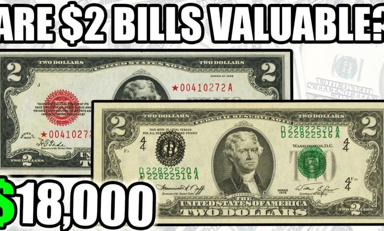 2 Dollar Bill Value