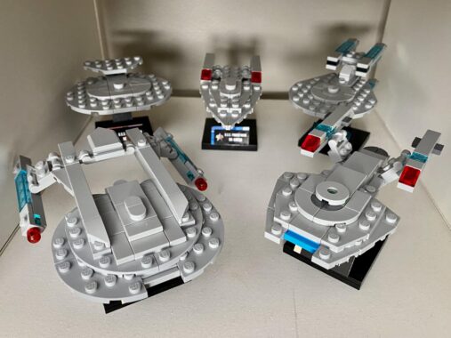 Star Trek the future begins lego mocs