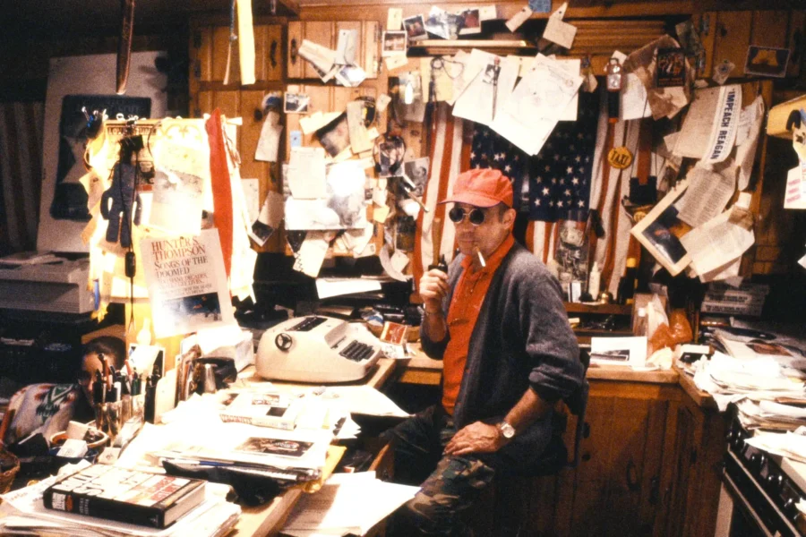 Hunter S. Thompson daily routine