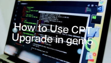 how to use CPT upgrade in gem5